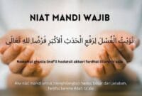 doa setelah mandi wajib dalam islam
